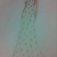 Fechei meu vestido  - 1
