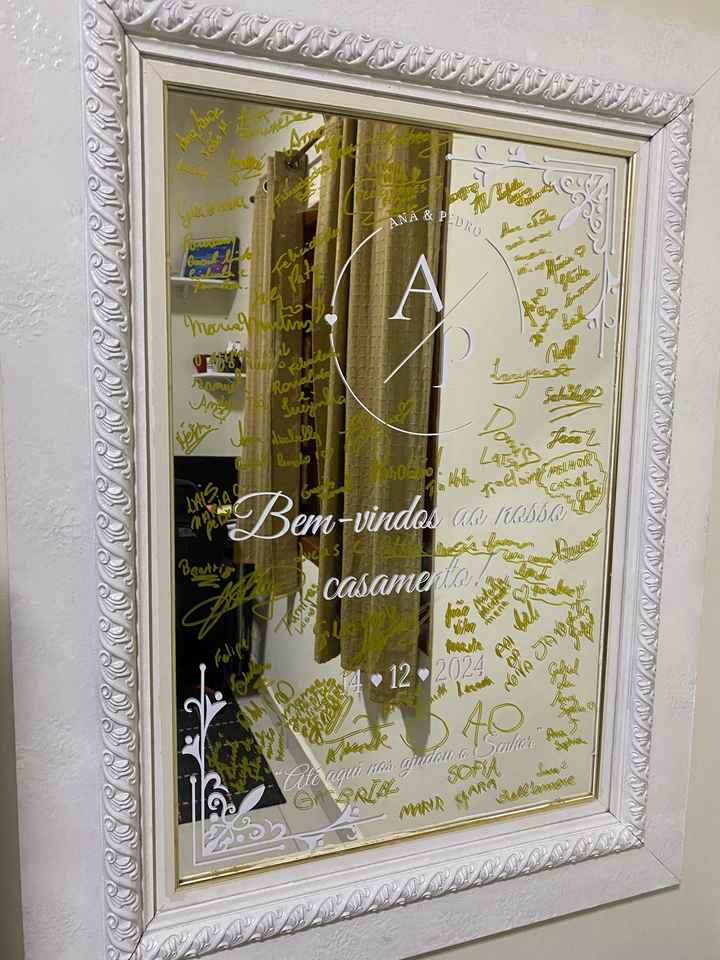 Livro de assinaturas ou outra ideia diferente - 1