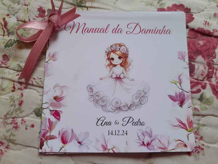 Caixa convite para daminha - 1