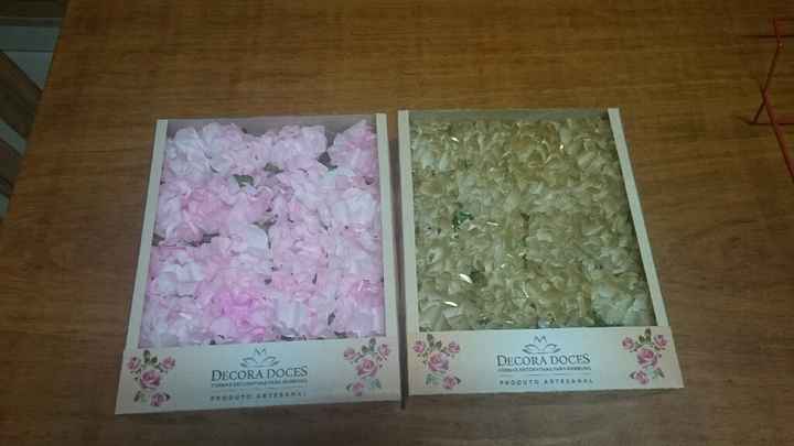 As forminhas de doces chegaram! - 1