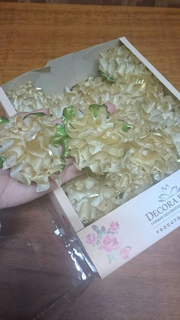 As forminhas de doces chegaram! - 2