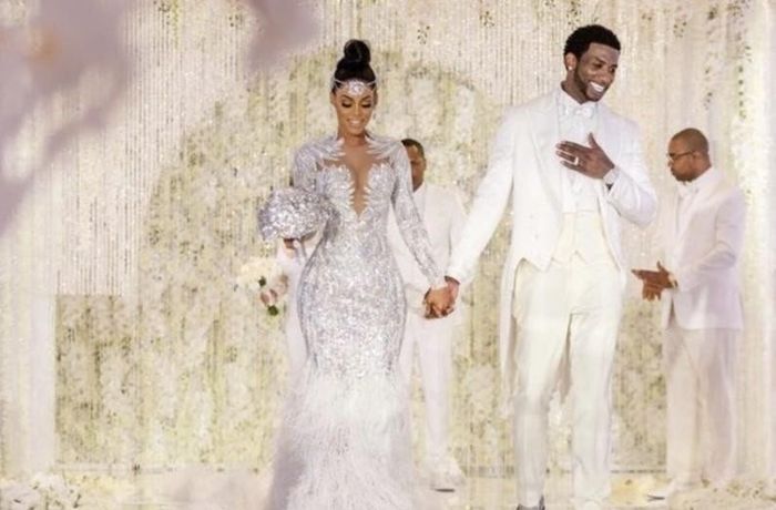 o Casamento do rapper de Gucci Mane e Keyshia Ka'oir 1