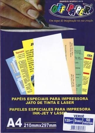 Papel Vergê 180g