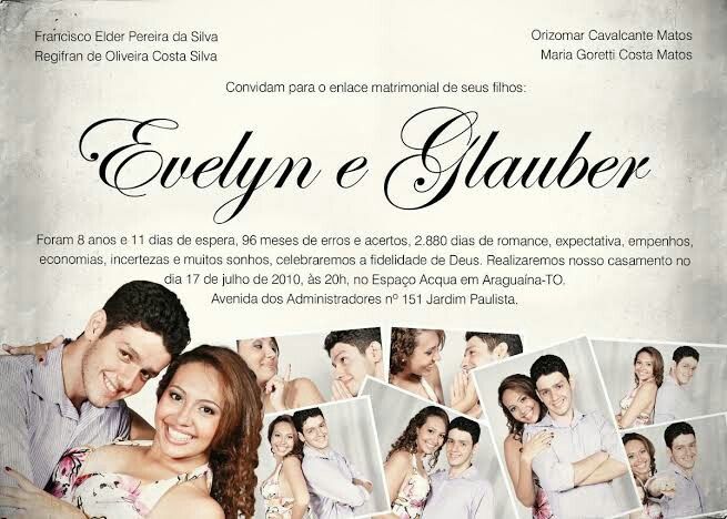 Convite de casamento - 2