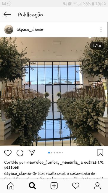 Onde acontecerá o casamento? - 1