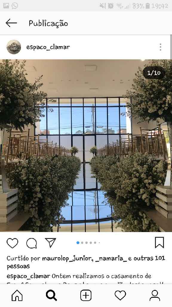 Onde acontecerá o casamento? - 1