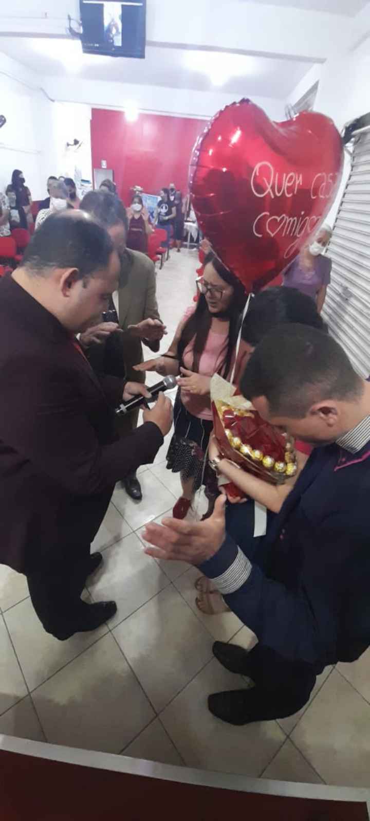 Como foi feito o pedido de casamento? - 2