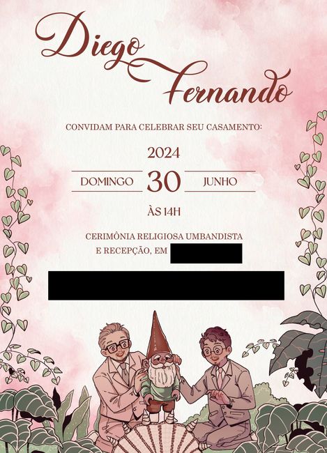 Convite QUASE pronto! 1