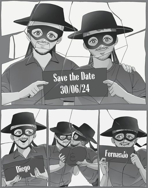 Save the Date inspirado em "O Fabuloso Destino de Amèlie Poulain" 3
