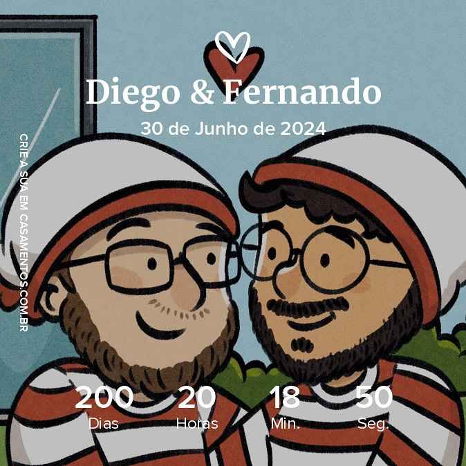 Faltam 200 dias para o nosso Dia c 💍 - 1
