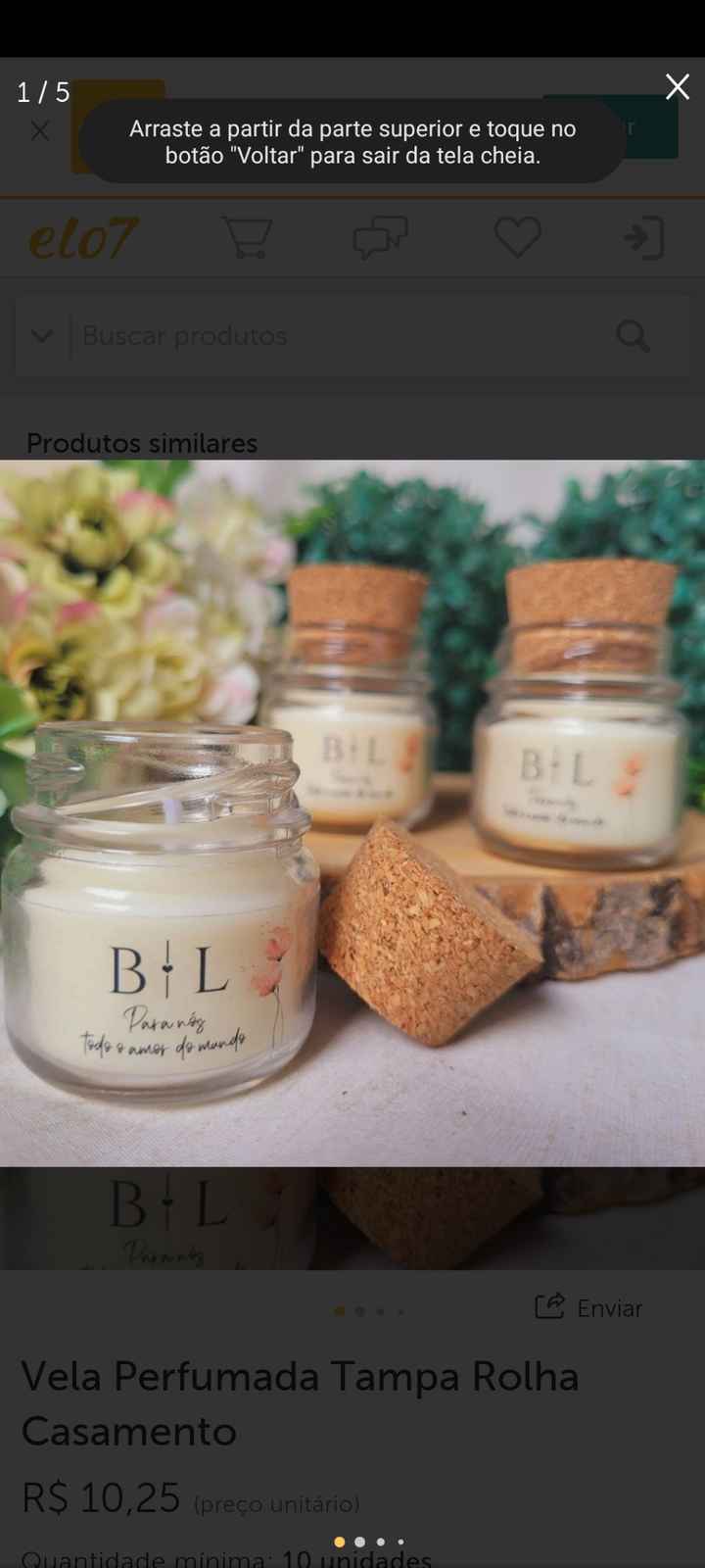 Lembrancinhas para os convidados! - 1