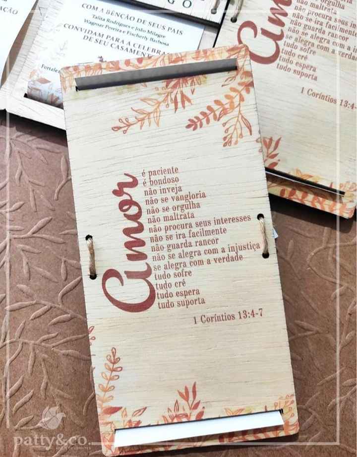 Kit convite para padrinhos (e familiares mais próximos) - 3