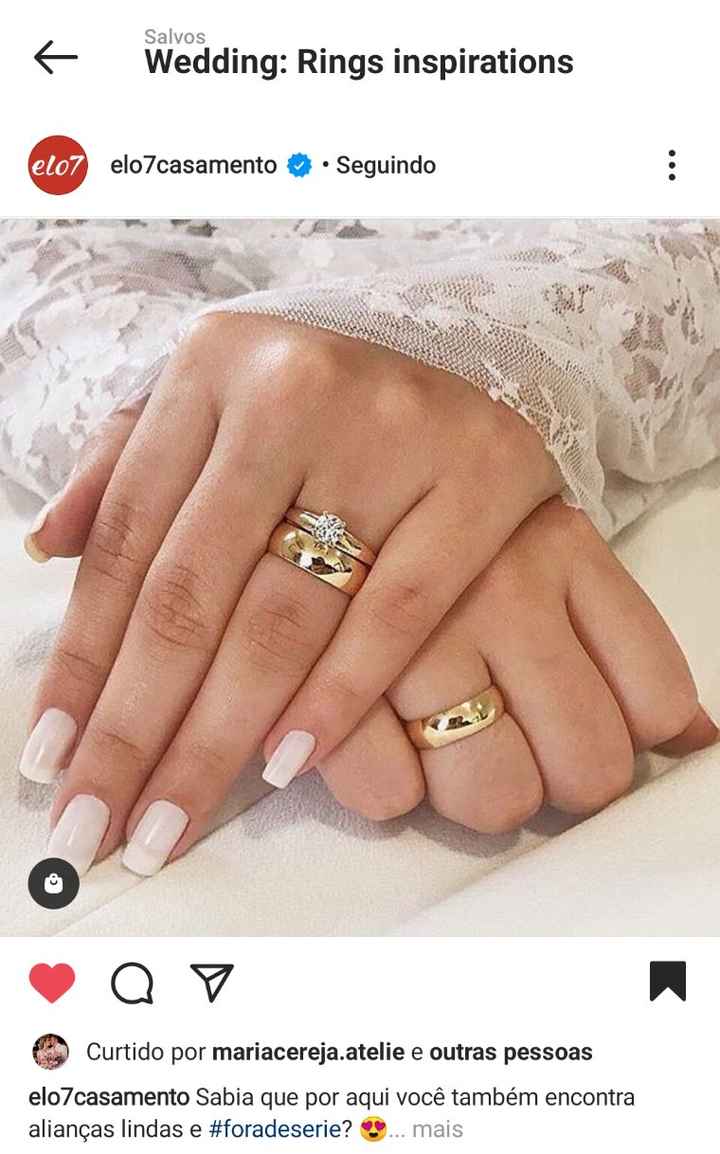 Mostre a sua aliança! 💍 - 1