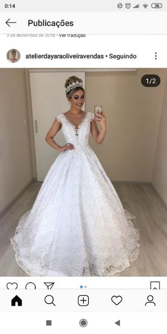Vestido de noiva - 1