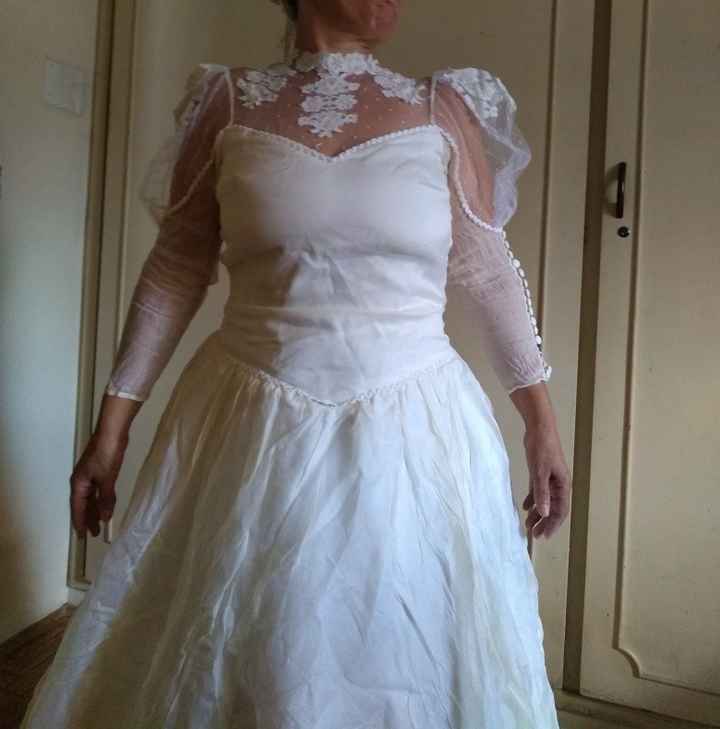 Reforma de vestido de noiva - 1