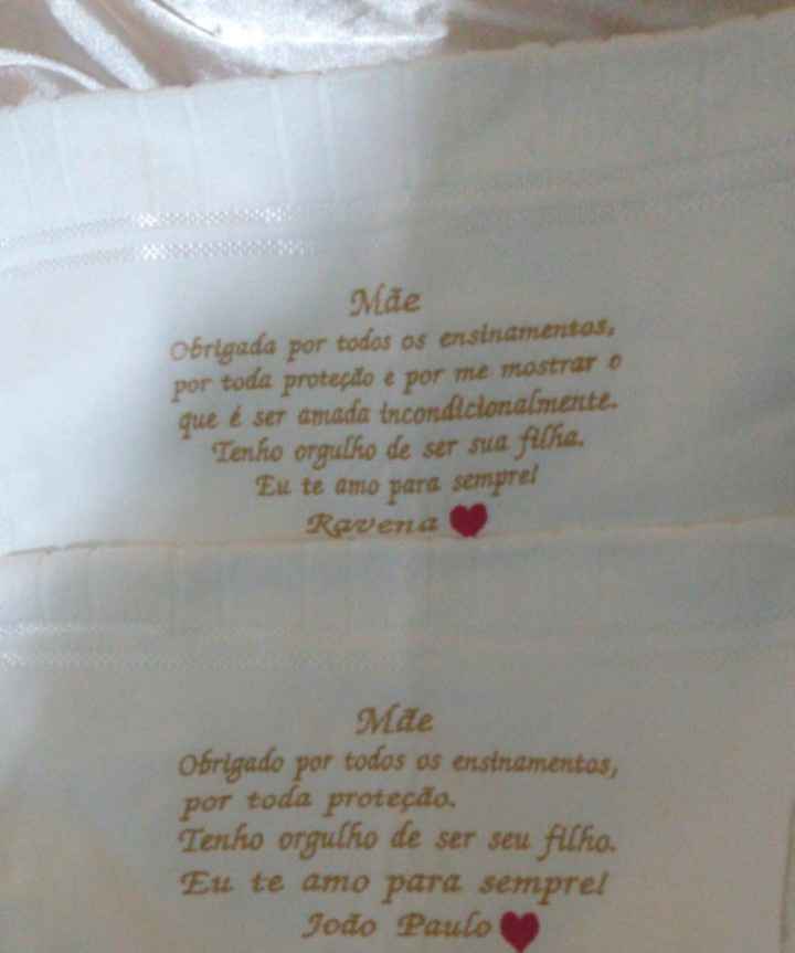Toalha bordada Mães [vem ver] - 2