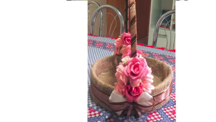 Cesta Florista - DIY - Juta 