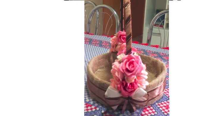 Cesta Florista - DIY - Juta 