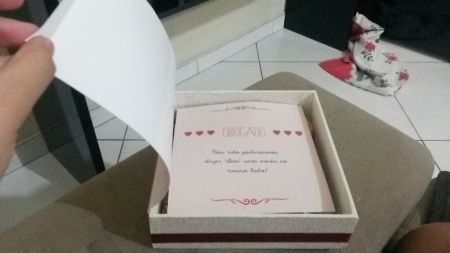 Meus convites de padrinhos lindos  - 5