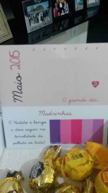 Meus convites de padrinhos lindos  - 7