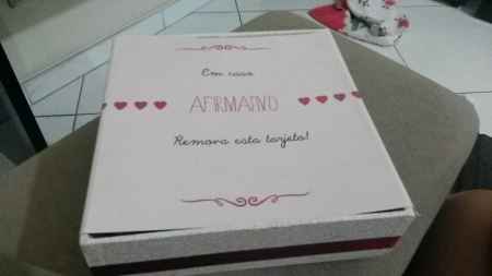 Meus convites de padrinhos lindos  - 4