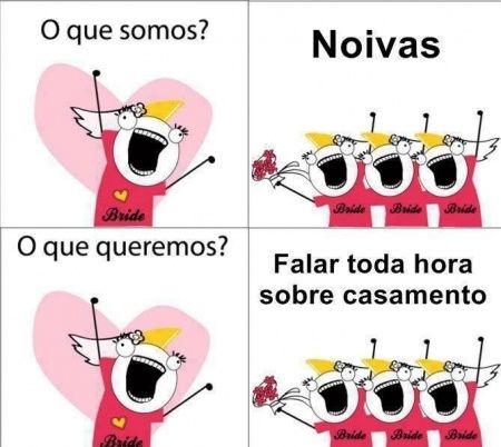 Quem é noivinha levanta a mão \o/