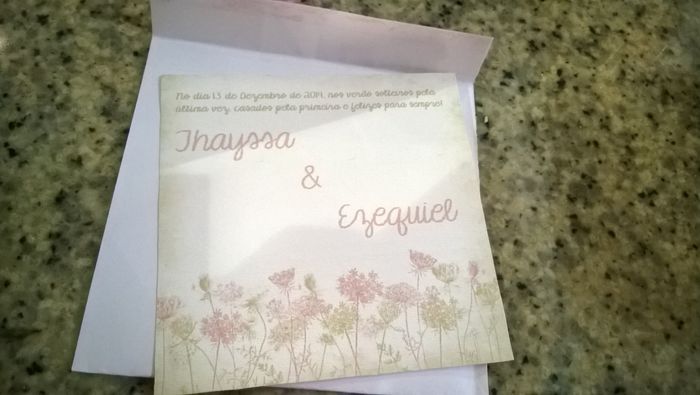 convite dos padrinhos