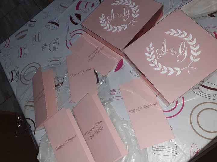 Convites para padrinhos - 1