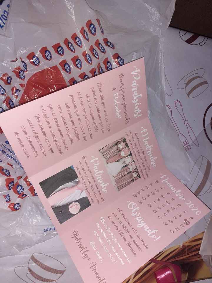 Convites para padrinhos - 3