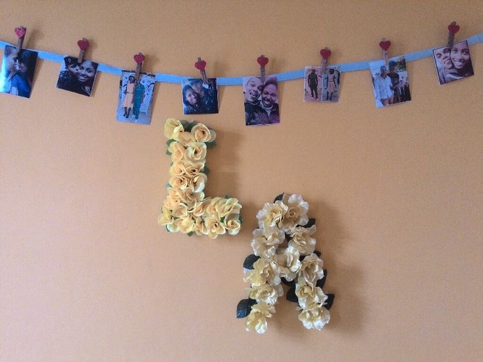 Letras decoradas de flores  !! opiniões?? - 1