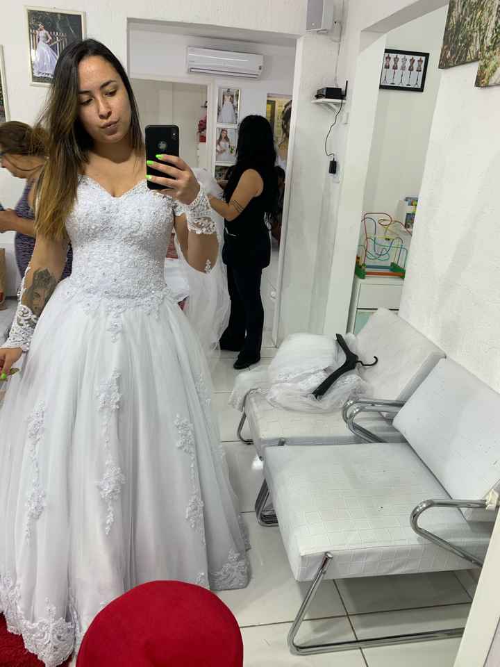 Meu vestido de noiva / decepção com loja de vestido - 1