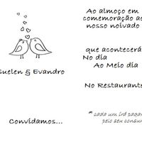 Convite de Noivado