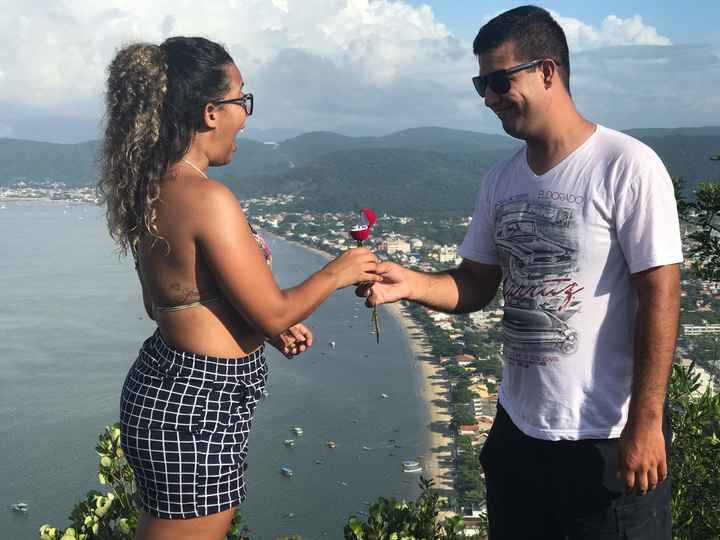 Onde foi o pedido de casamento? - 1