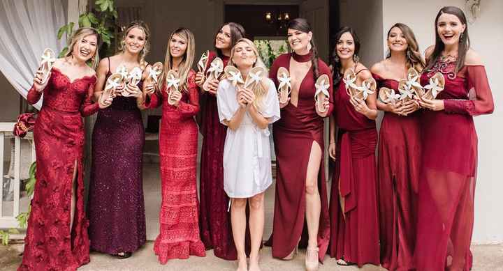 Marsala ou tons de vermelho ? 