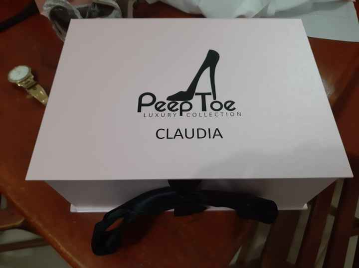 Sapato da noiva (passe atelie e peep toe) - 2