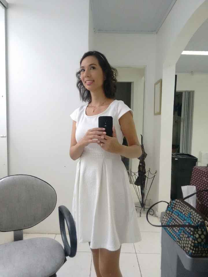 Vestidinho básico do casamento civil 12/03 - 1