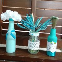 Meus enfeites de mesas diy - 3