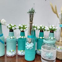Meus enfeites de mesas diy - 4