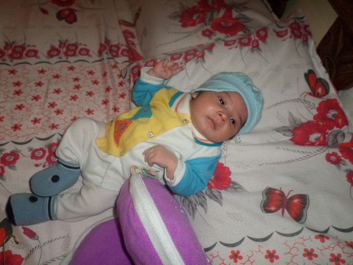 1 mês (meu homenzinho )