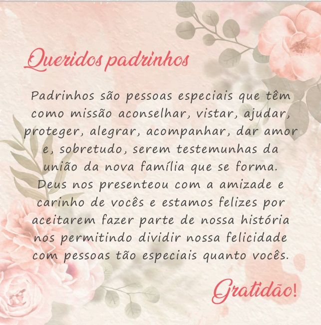 Manual dos padrinhos - diy 2