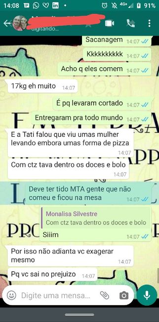 Quantidade e variedade de docinhos 4