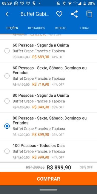 Festa sem buffet 1