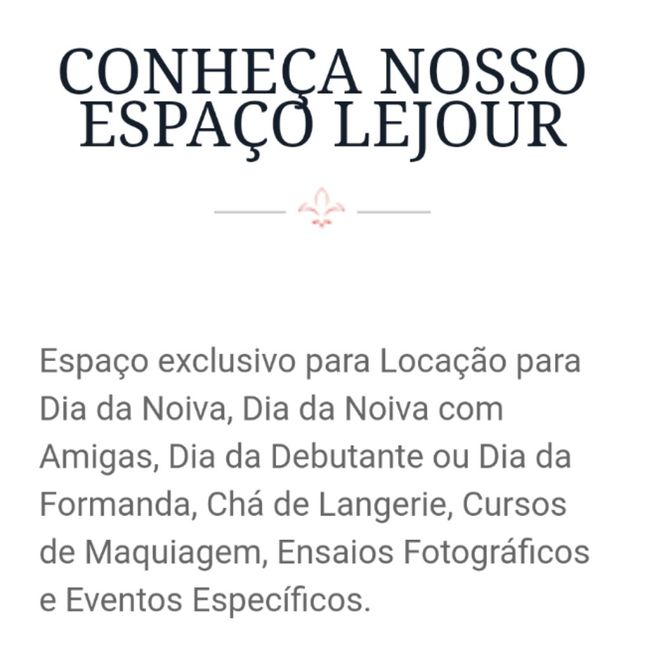 Espaço para Dia da Noiva 2