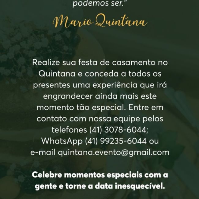 Opinião: casamento para 40 pessoas em 2021. - 1