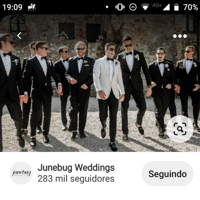 Noivo de branco a noite 5