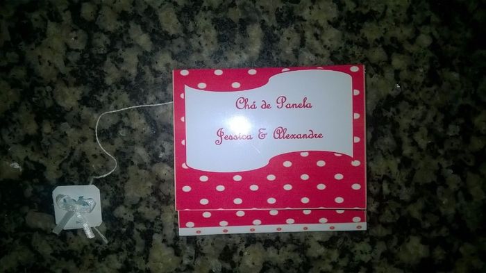 Convite do Chá pronto!