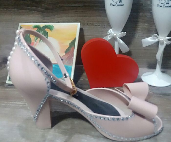  Personalizando Sapato de Noiva 😍😍😍 - 2