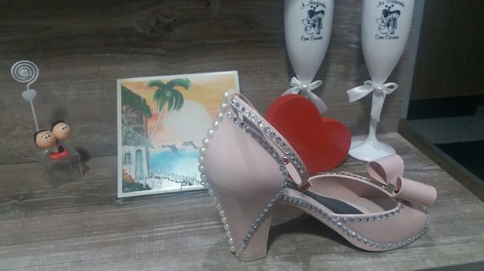  Personalizando Sapato de Noiva 😍😍😍 - 3