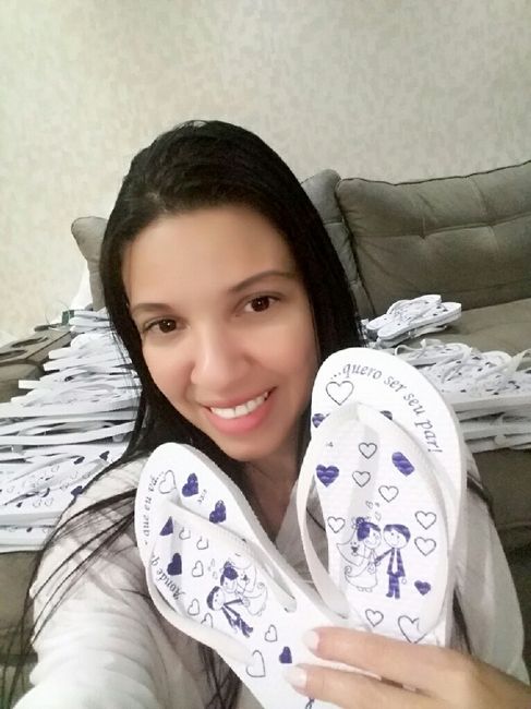  Chinelinhos de lembrança - 2
