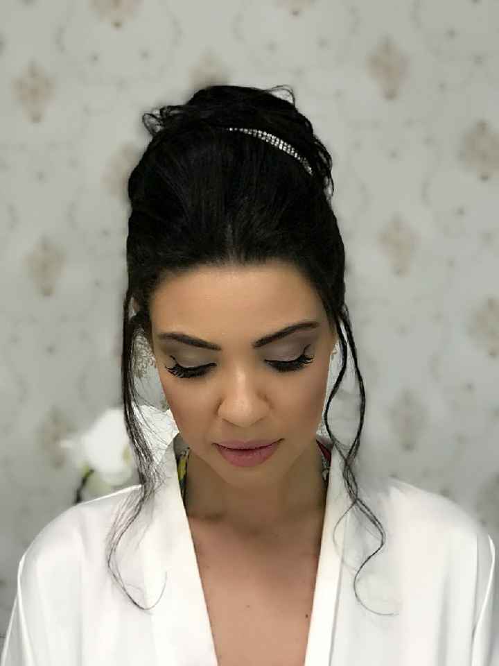  Teste de penteado e maquiagem #vemver - 1